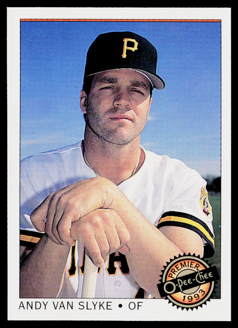 Andy Van Slyke 1993 O-Pee-Chee Premier #88 Pittsburgh Pirates