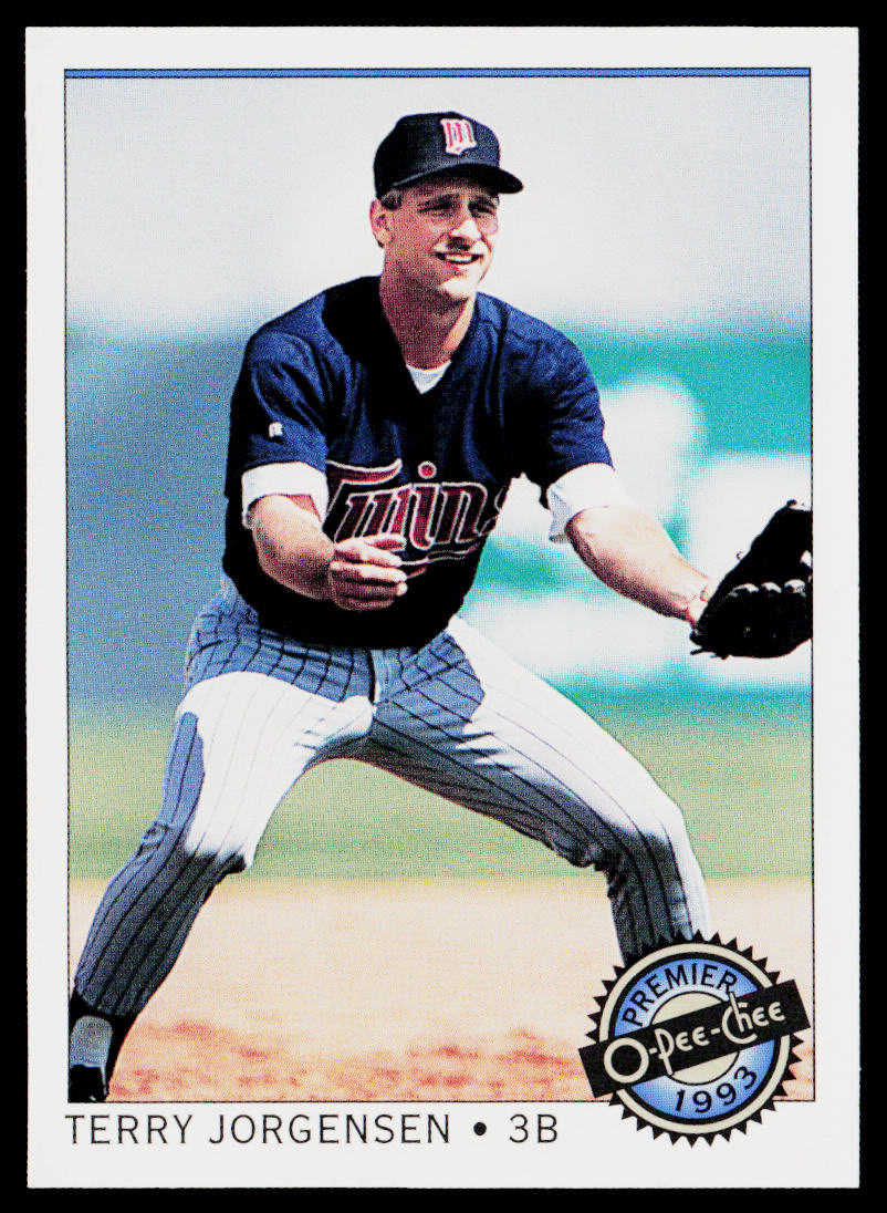 Terry Jorgensen 1993 O-Pee-Chee Premier #106 Minnesota Twins