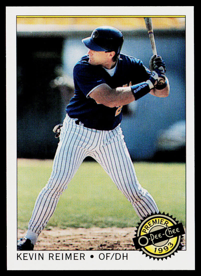 Kevin Reimer 1993 O-Pee-Chee Premier #131 Milwaukee Brewers