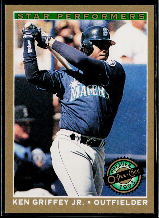 Ken Griffey Jr. 1993 O-Pee-Chee Premier Star Performers #9 Seattle Mariners