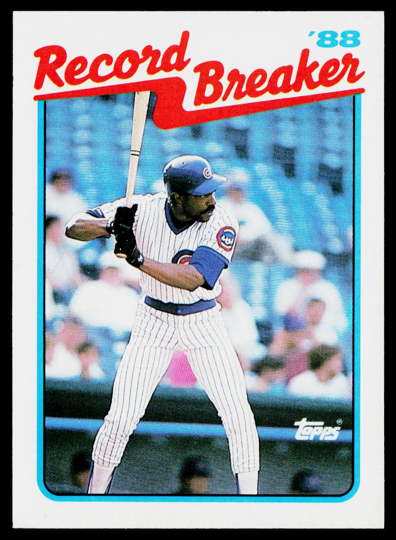 Andre Dawson 1989 Topps #4 Chicago Cubs