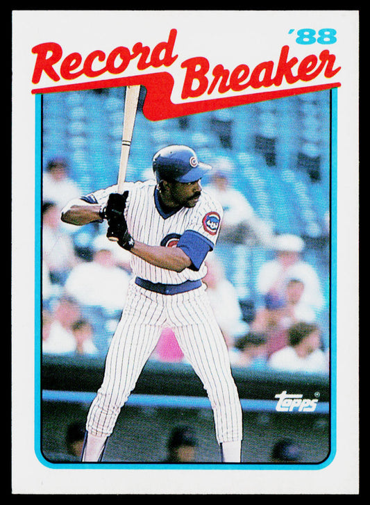 Andre Dawson 1989 Topps #4 Chicago Cubs