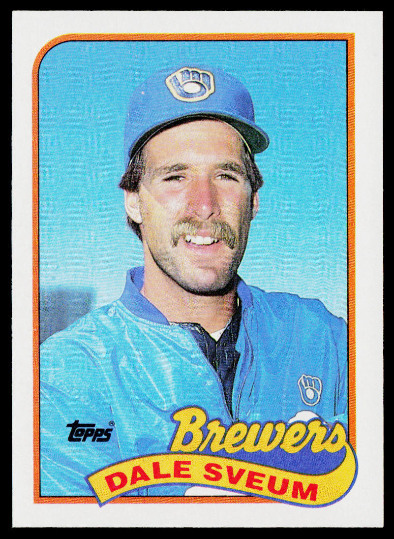 Dale Sveum 1989 Topps #12 Milwaukee Brewers