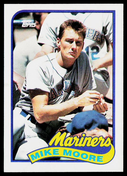 Mike Moore 1989 Topps #28 Seattle Mariners