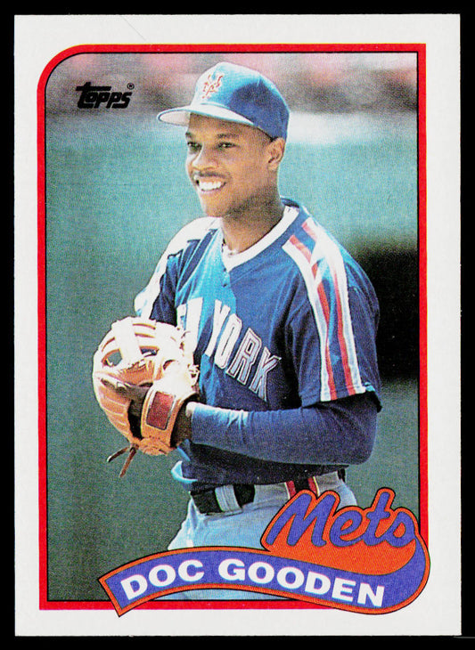 Doc Gooden 1989 Topps #30 New York Mets