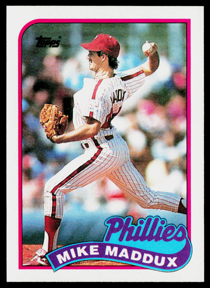 Mike Maddux 1989 Topps #39 Philadelphia Phillies