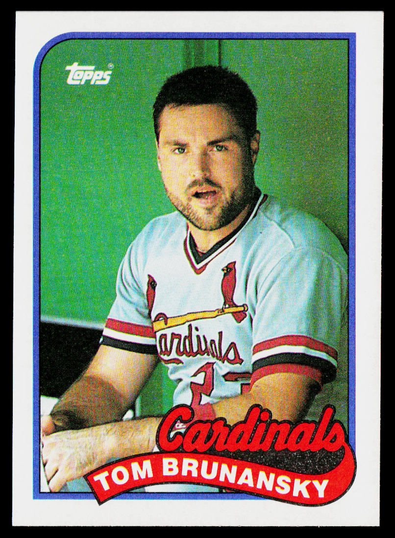 Tom Brunansky 1989 Topps #60 St. Louis Cardinals