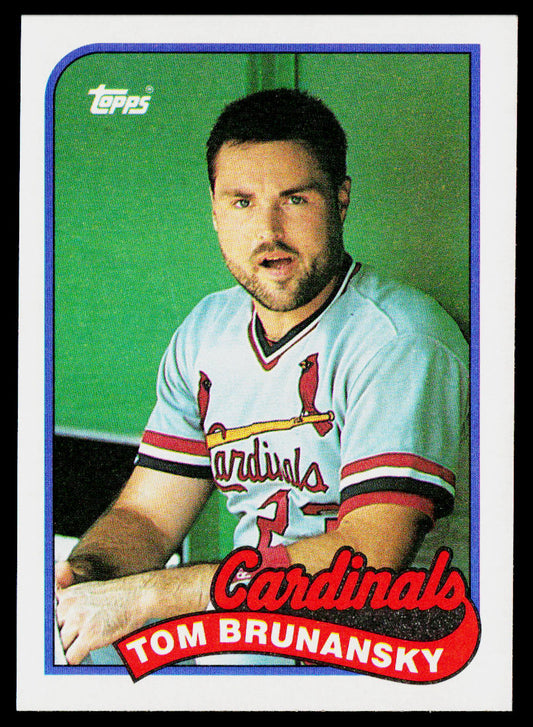 Tom Brunansky 1989 Topps #60 St. Louis Cardinals