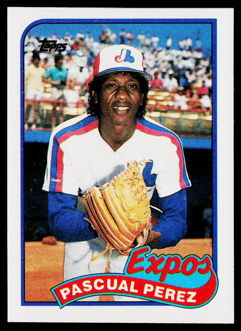 Pascual Perez 1989 Topps #73 Montreal Expos