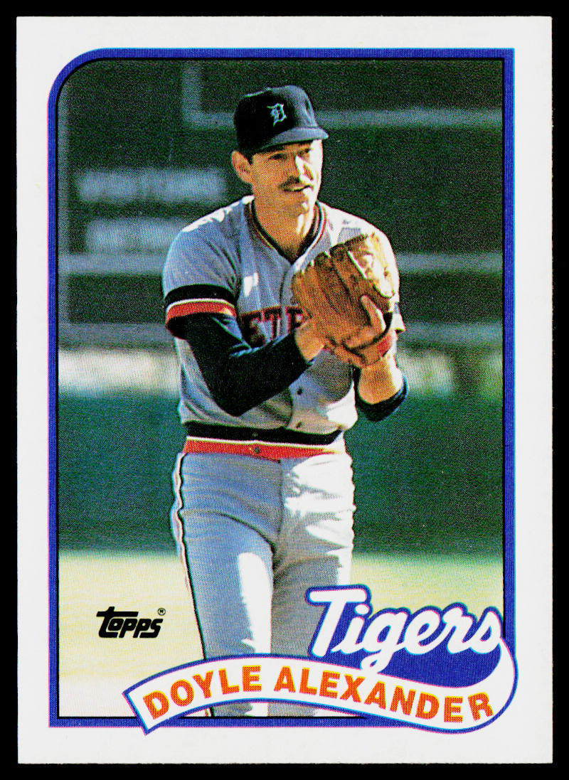Doyle Alexander 1989 Topps #77 Detroit Tigers
