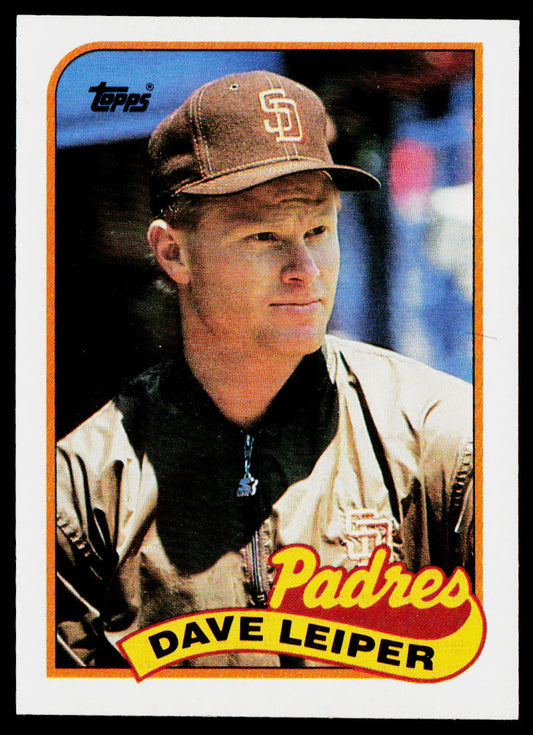 Dave Leiper 1989 Topps #82 San Diego Padres