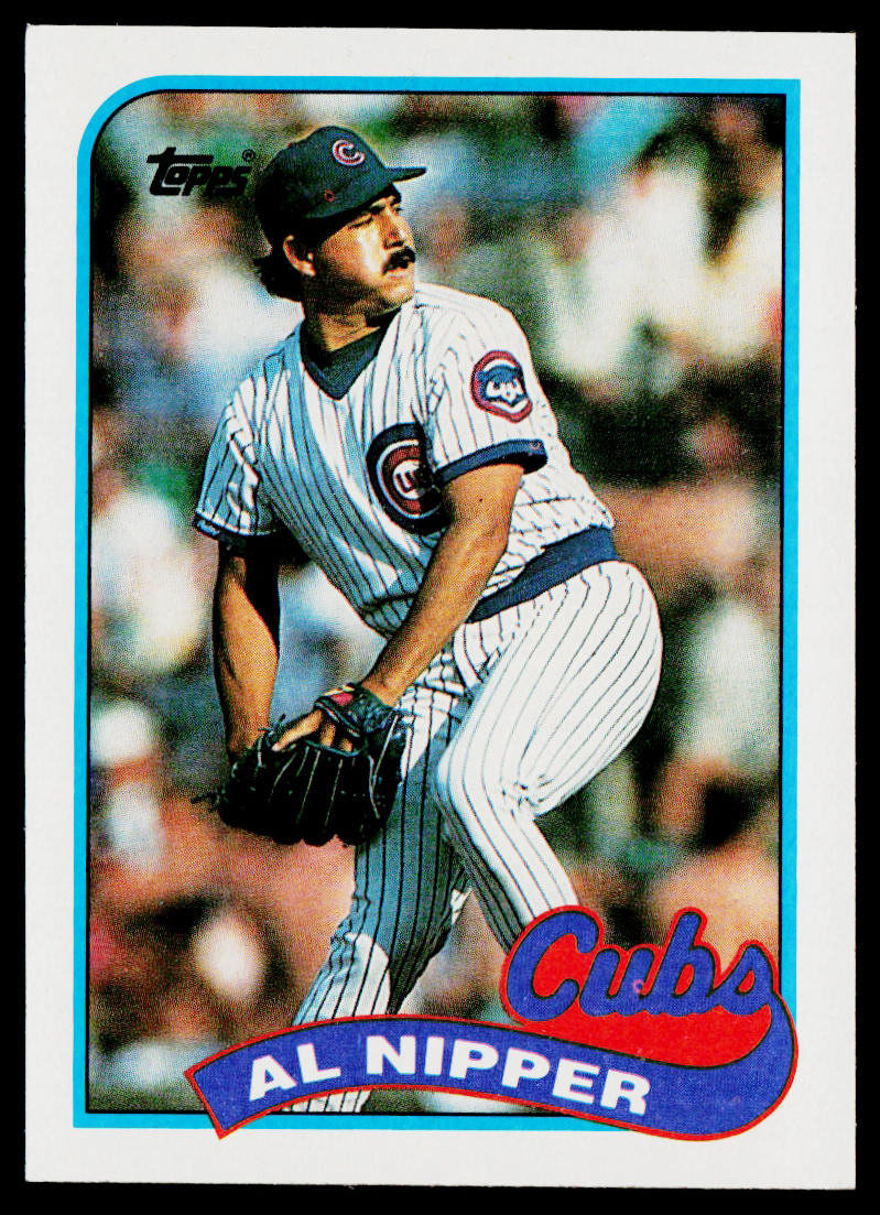 Al Nipper 1989 Topps #86 Chicago Cubs