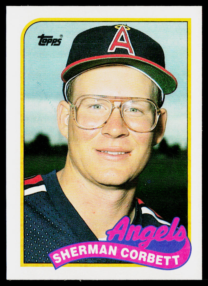 Sherman Corbett 1989 Topps #99 RC California Angels