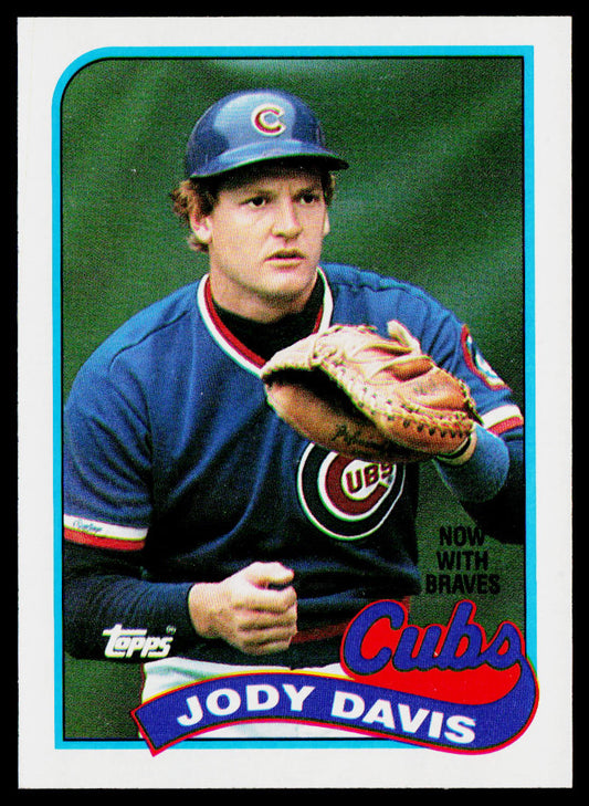 Jody Davis 1989 Topps #115 Atlanta Braves