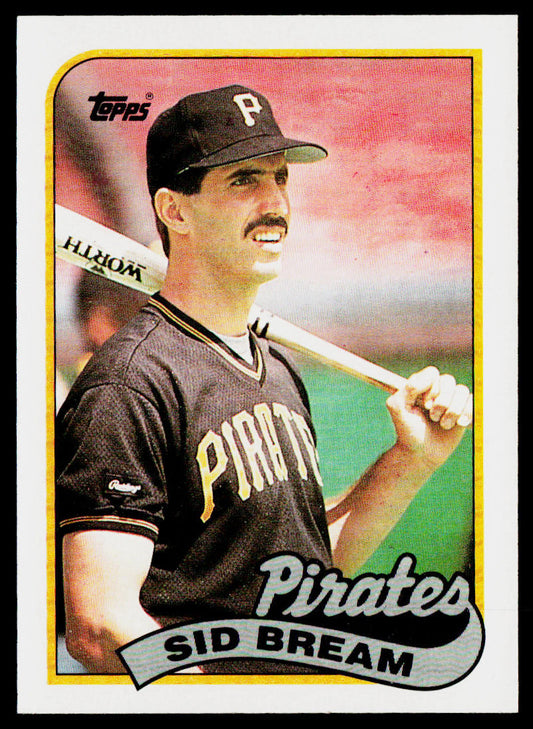 Sid Bream 1989 O-Pee-Chee #126 Pittsburgh Pirates