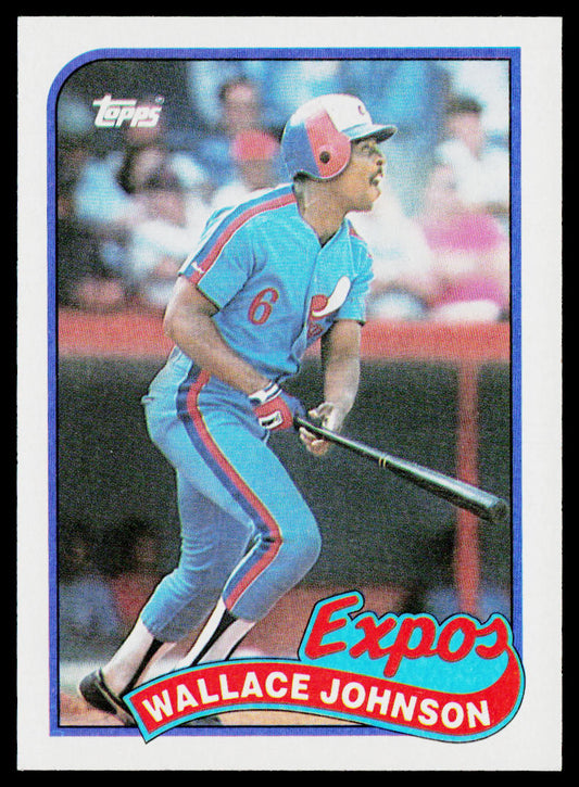 Wallace Johnson 1989 Topps #138 Montreal Expos