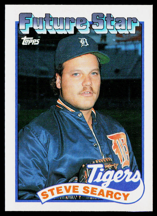 Steve Searcy 1989 Topps #167b Detroit Tigers