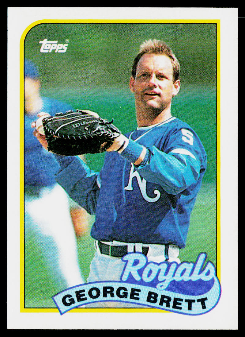 George Brett 1989 Topps #200 Kansas City Royals