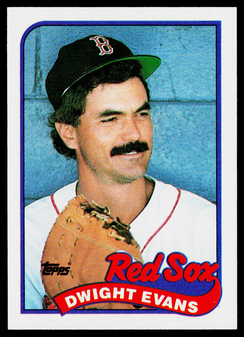 Dwight Evans 1989 Topps #205 Boston Red Sox