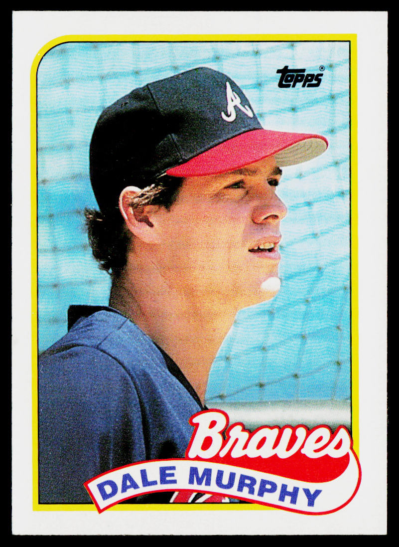 Dale Murphy 1989 Topps #210 Atlanta Braves