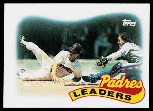Padres Leaders 1989 Topps #231 San Diego Padres
