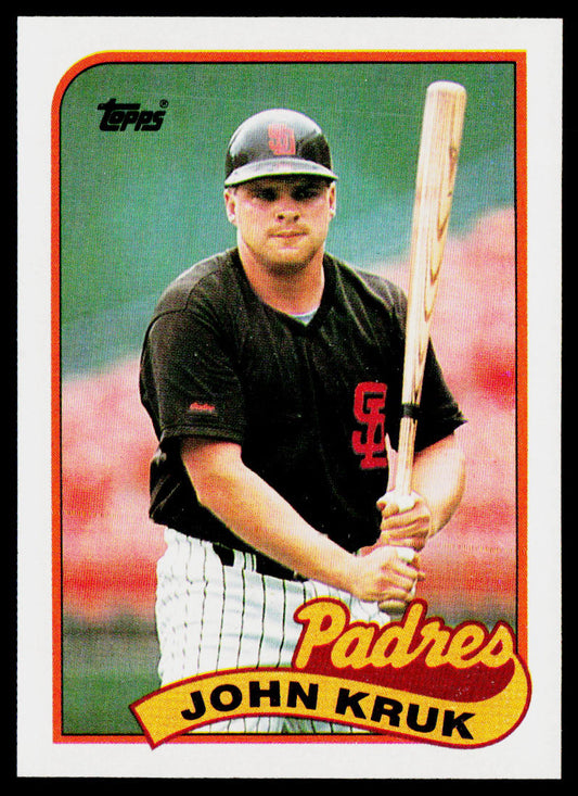John Kruk 1989 Topps #235 San Diego Padres