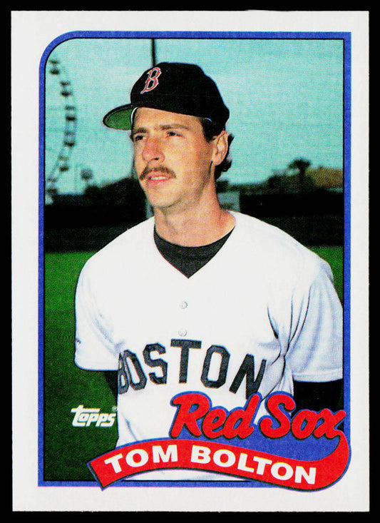 Tom Bolton 1989 Topps #269 Boston Red Sox
