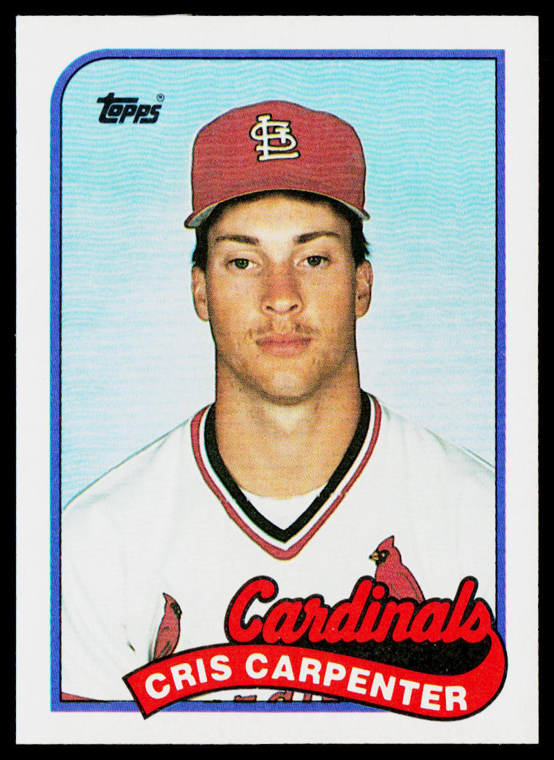 Cris Carpenter 1989 Topps #282 RC St. Louis Cardinals