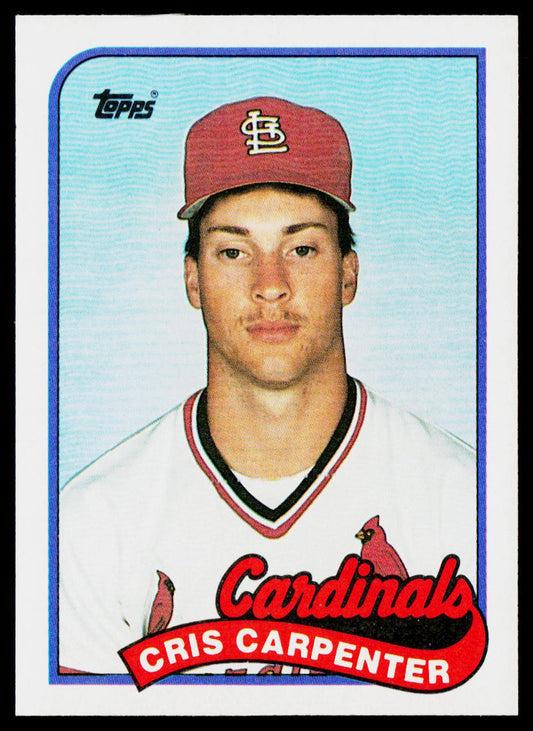 Cris Carpenter 1989 Topps #282 RC St. Louis Cardinals