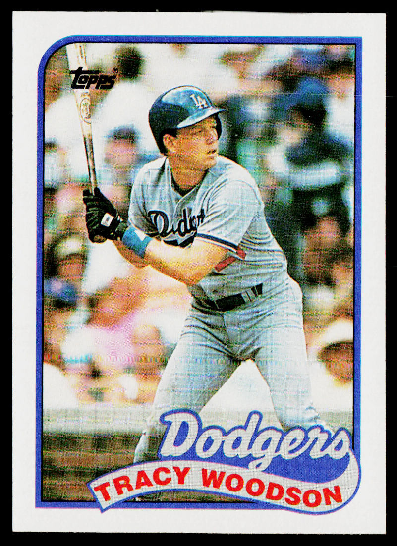 Tracy Woodson 1989 Topps #306 Los Angeles Dodgers