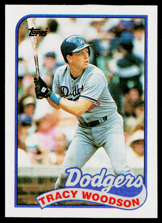Tracy Woodson 1989 Topps #306 Los Angeles Dodgers