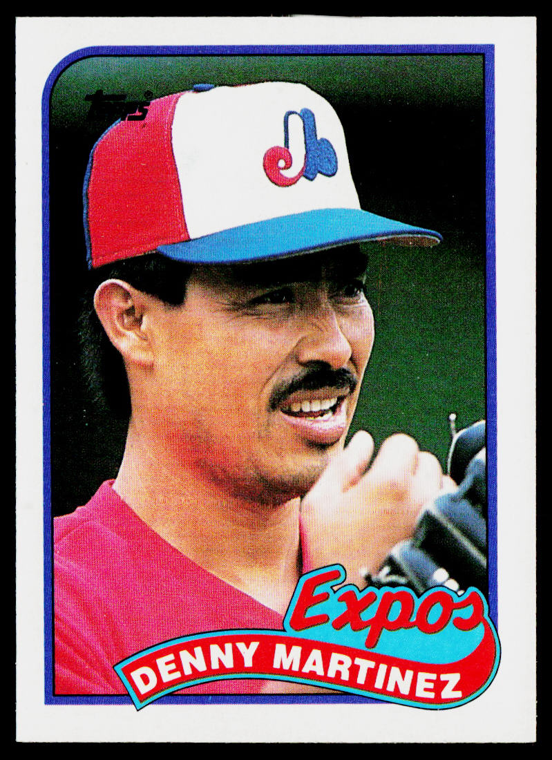 Denny Martinez 1989 Topps #313 Montreal Expos