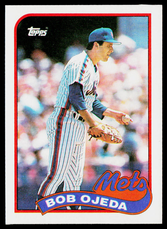 Bob Ojeda 1989 Topps #333 New York Mets