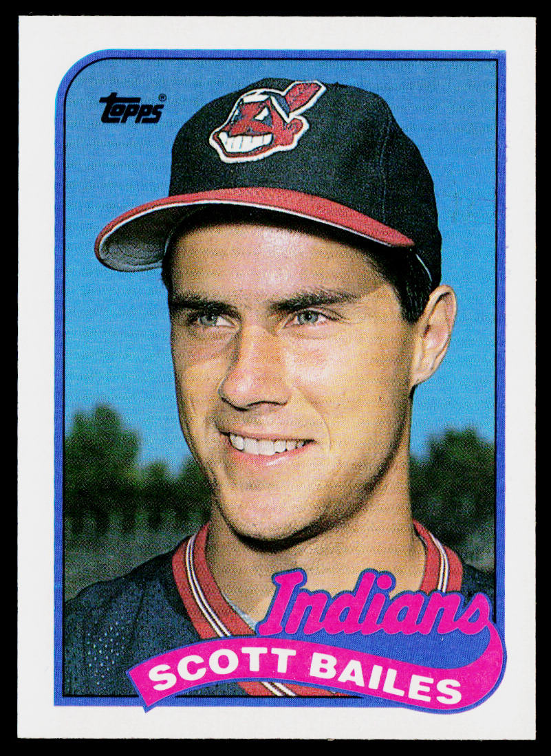Scott Bailes 1989 Topps #339 Cleveland Indians