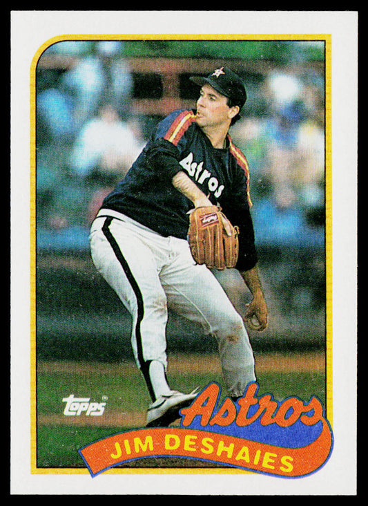 Jim Deshaies 1989 Topps #341 Houston Astros