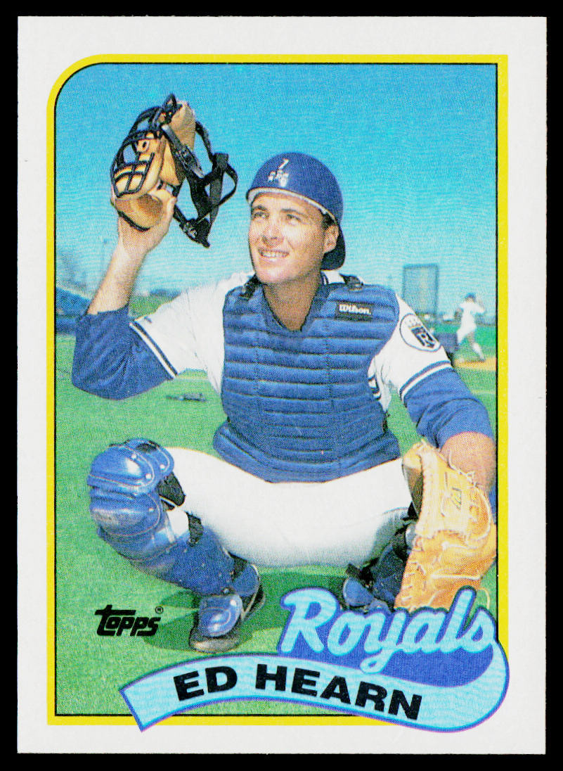 Ed Hearn 1989 Topps #348 Kansas City Royals