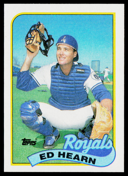 Ed Hearn 1989 Topps #348 Kansas City Royals