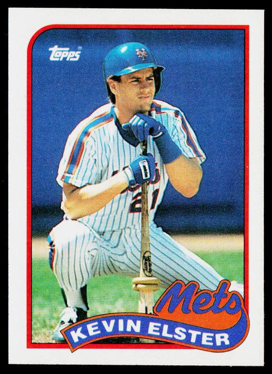 Kevin Elster 1989 Topps #356 New York Mets