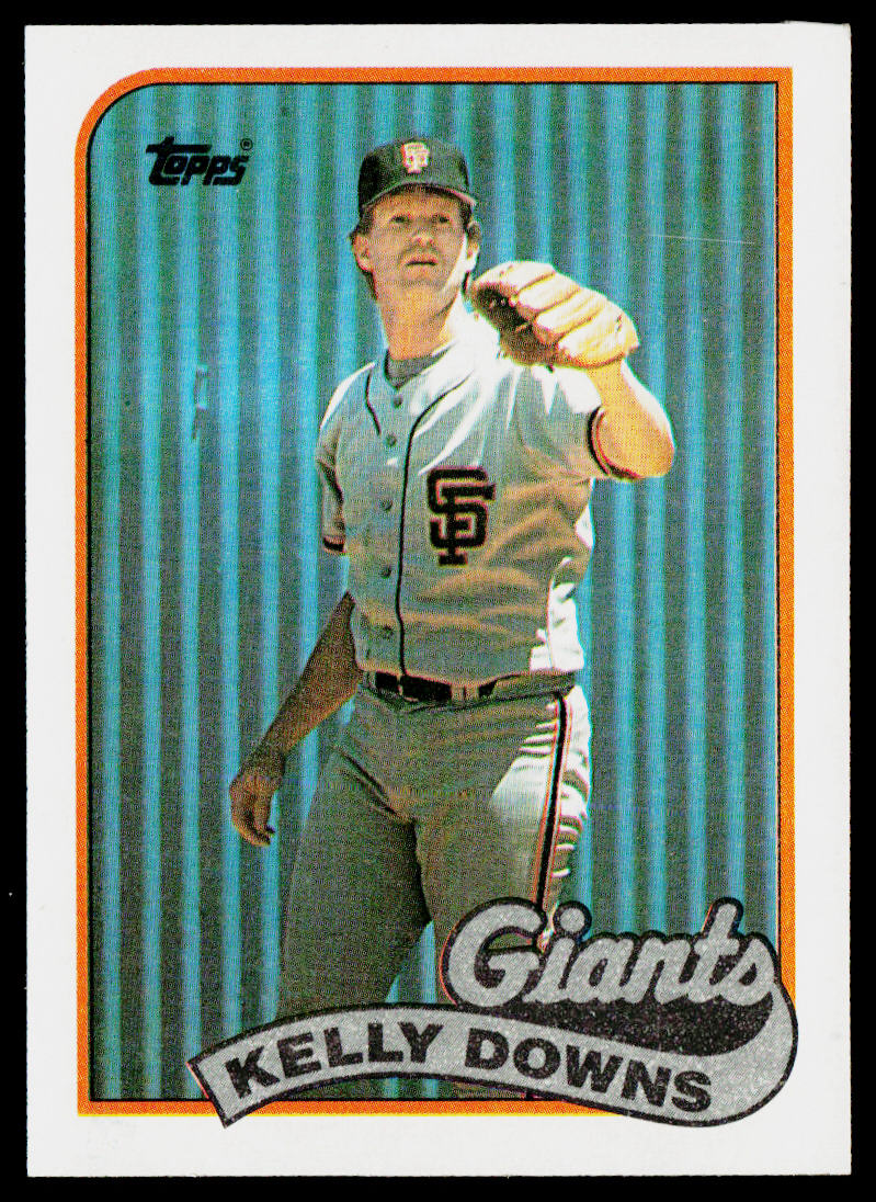 Kelly Downs 1989 Topps #361 San Francisco Giants