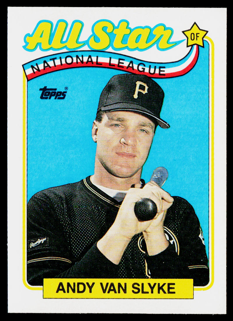 Andy Van Slyke 1989 Topps #392 Pittsburgh Pirates