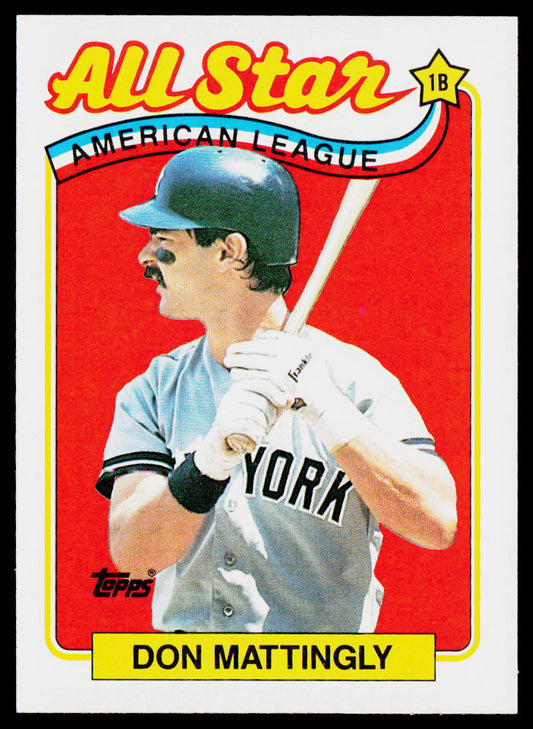 Don Mattingly 1989 Topps #397 New York Yankees