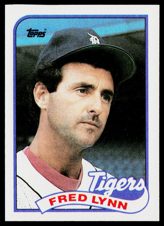 Fred Lynn 1989 Topps #416 Detroit Tigers