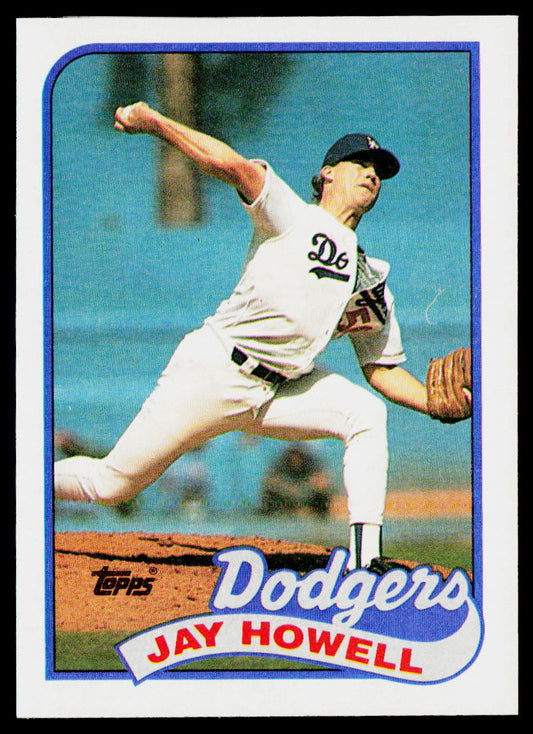 Jay Howell 1989 Topps #425 Los Angeles Dodgers