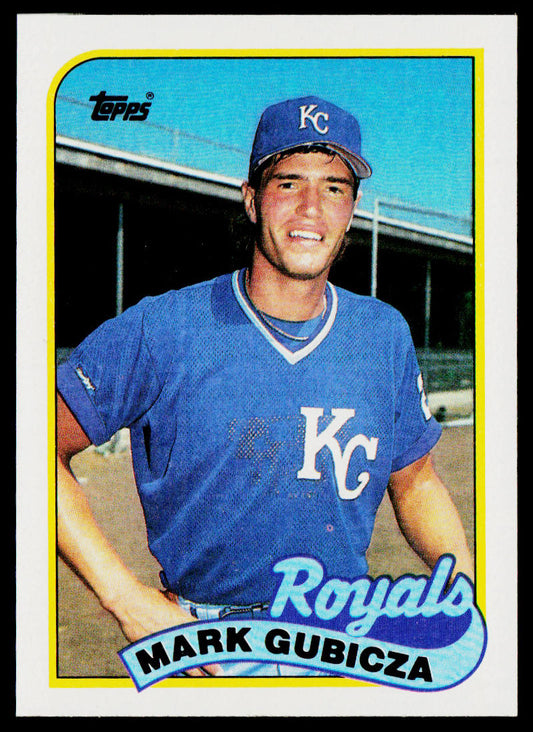 Mark Gubicza 1989 Topps #430 Kansas City Royals
