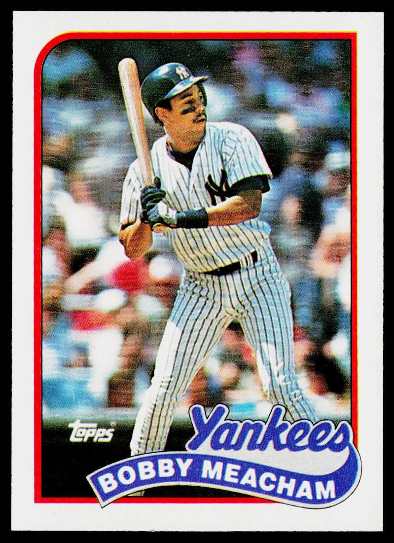 Bobby Meacham 1989 Topps #436 New York Yankees