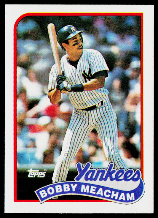 Bobby Meacham 1989 Topps #436 New York Yankees