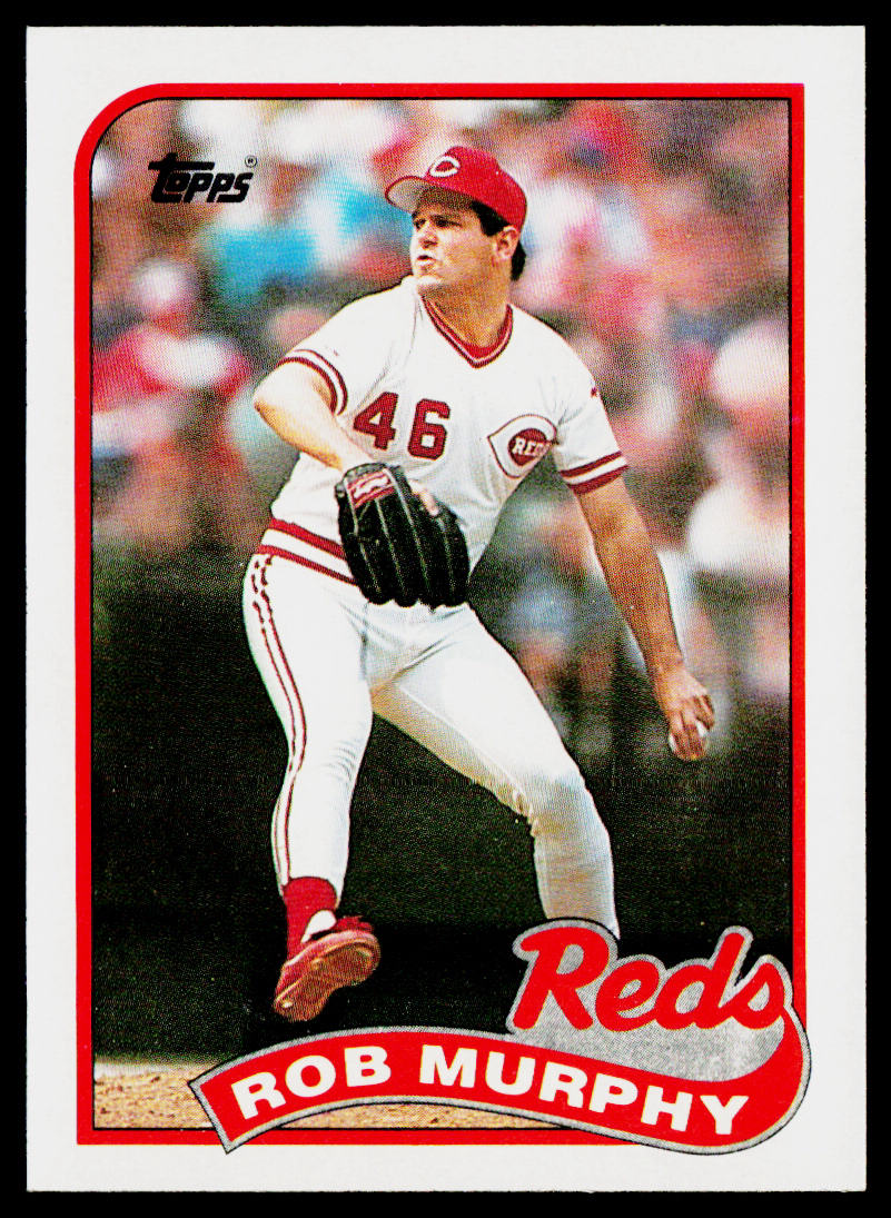 Rob Murphy 1989 Topps #446 Cincinnati Reds