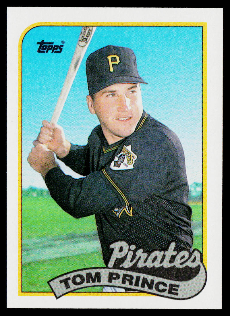 Tom Prince 1989 Topps #453 Pittsburgh Pirates
