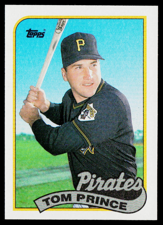 Tom Prince 1989 Topps #453 Pittsburgh Pirates