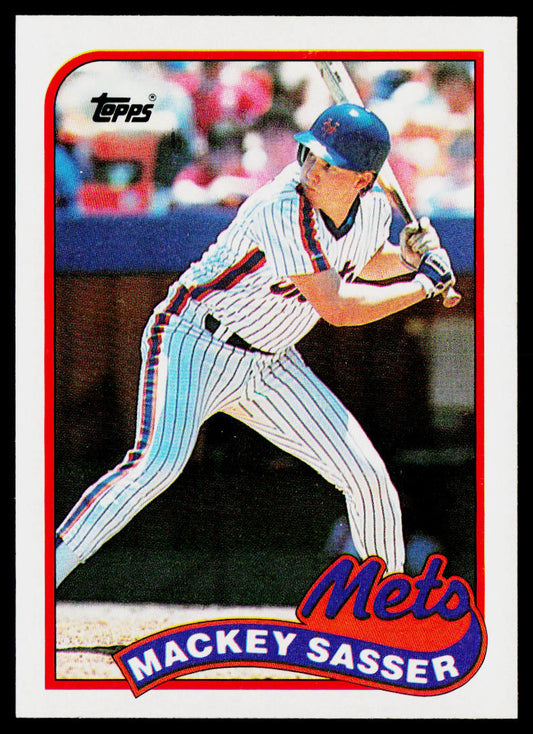 Mackey Sasser 1989 Topps #457 New York Mets